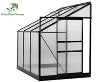 GSG Outdoor Walk-In Polycarbonate Aluminum Greenhouse with Aluminum Frame