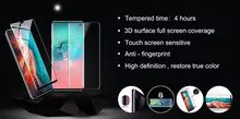 Superfície Full-Screen 3D9H Samsung S10 série tela película protetora