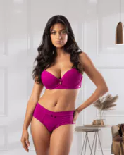  Conjunto de lencería de lujo Rachel: comodidad de sujetador y bragas 