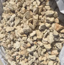 Minerales de bauxita crudos