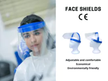 Highest quality PPE Face-Shield, Face Visor cat-1 Visor-S, suitable for hospitals and medical staff, CE marked 
