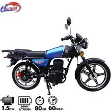 Honest Motor Electric Street Motorcycle 1.5kw Cg125 Motocicleta eléctrica