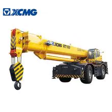 Grúa móvil de la marca XCMG RT100 100 toneladas grúa para terrenos difíciles para la venta