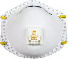 3M 8511 N95 Particulate Respirator Face Mask W/ Exhalation Valve EXP Date 2028