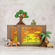 Juego safari de juguetes para niños