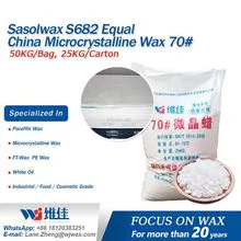Sasolwax S682 Cera Microcristalina Equal China 70#