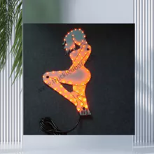 La fábrica de China vende directamente luces decorativas de vidrio con ventosa de botón ajustable a mano de alta calidad 