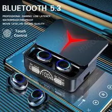 M90 PRO TWS Fone de Ouvido Bluetooth 5.3 Sem Fio à Prova d'Água