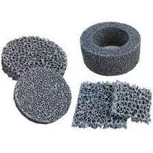 Filtro de espuma cerâmica de carboneto de silício Carboneto de silício 90
