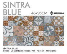 Ceramic Floor Sintra Blue