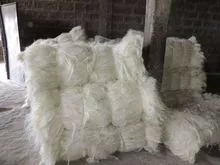 100% Natural raw sisal fiber for gypsum/plaster