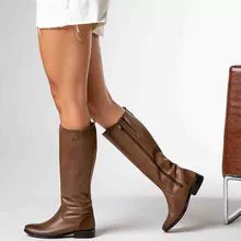 高筒真皮靴 COM471