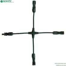 Arnés de cableado tipo cruz arnés de cableado especial fotovoltaico 1000V/1500VDC conector de cable