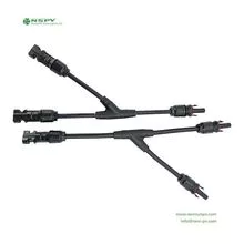 PV 2 To 1 Solar Y Branch mc4 Parallel Connector For Solar Panel Connection
