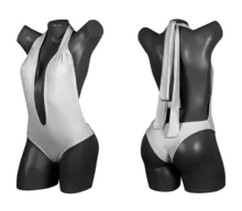 Plunging One-piece Swimsuit