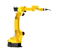 Soldagem por automação industrial, fácil de programar, braço robótico de soldagem robótica de 6 eixos