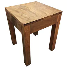 Rustic Stool (Straight Lines - smooth finish)