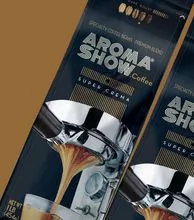 Aroma Show especialidade feijões de café SUPER CREMA 1 Lb