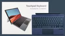 Touchpad Keyboard for Microsoft Surface Pro 3/4/5/