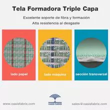 Telas de formación de triple capa para la fabricación de papel | papel ropa de la máquina