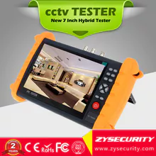 7" Touch Screen Onvif 5in1 IP AHD TVI CVI Analog CCTV Camera Tester Monitor PTZ UTP