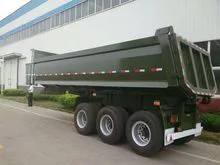 SINO caminhão 3 eixos 60T-120T mineração caminhão basculante reboque caminhão basculante trailer