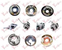 Trailer electric brakes, mechanical brakes and hydraulic brakes 
