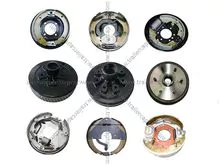 Trailer drum brakes, brake assemblies and brake drums