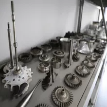 Fundição de investimento / materiais de usinagem CNC: GH4169 / K418 / K424 / K444 / K438 e outras superligas