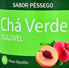 Soluble Green Tea - Peach Flavor