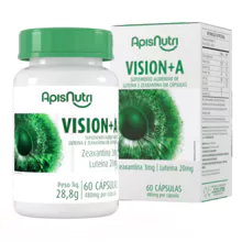 Vision + A 60 480mg 60 Cáps - ApisNutri