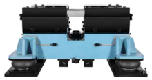 Máquina de prueba de espectroscopia de respuesta a impacto vertical neumática de la serie VSRS