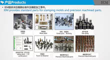 JIS series wedges; NAAMS standard wedges; VDI standard wedges; guide pillar guide bushing; guide slider; limiting guide plate; Nitrogen gas springs