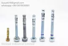 Wedge Anchors Bolt Blue Zinc Plated Carbon Steel Expansion Through Bolts Factory Manufacturer China