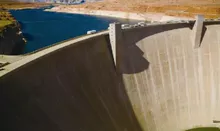 Sistema de monitoreo de deformación de presas de puente GNSS las 24 horas