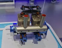 Motor de pistón de avión de petróleo pesado de 10KW