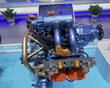 Motor de pistón de avión de combustible pesado de 75KW