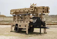 Lanzador de catapulta UAV de 350 kg