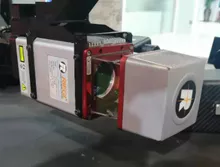 Sistema LiDAR de 230 metros con sensor láser AGL Riegl de alcance medio