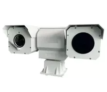Câmera PTZ biespectral de longo alcance termovisor infravermelho para incêndios florestais