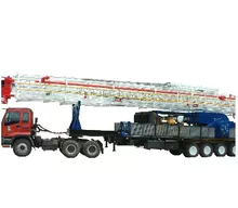 Trailer Mounted Drilling Rig