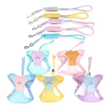 Custom No Pull Dog Harness with Pouch and Leash