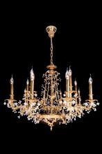 Lámpara de vela Europea, iluminación y estética uno