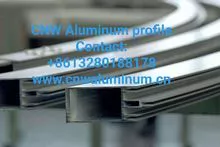 Aluminum profile for Industry system CNW