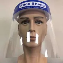 Escudos faciais protetores, protetores faciais, proteção médica, máscaras,