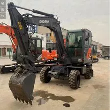 Maquinaria pesada hidráulica excavadora usada Doosan Dx75 Dx75 DX140 DX60 DX80 DX140 DX2