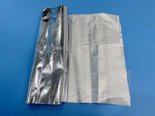 Tecido de fibra de vidro de folha de alumínio, material isolante composto, isolamento térmico de alta temperatura