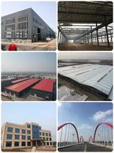 Prefabricated long-span steel structure industrial warehouse factory building