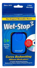 Wet-Stop3 Enuresis Alarm with Loud Sound and Strong Vibration for Boys and Girls – Blue