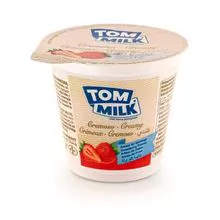 TOM MILK Strawberry Creamy Yogurt (1.5% fat) 125g